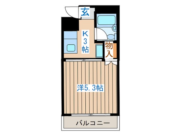 ハイツ　カルチエラタンの物件間取画像